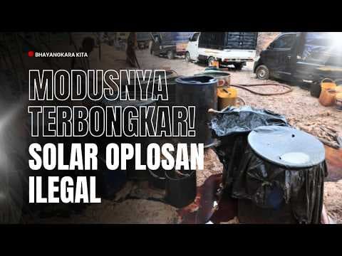 Bareskrim Bongkar Modus Solar Oplosan Ilegal, 2 Tersangka Ditangkap