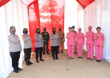 Sambut hari jadi Polwan Ke 73 jajaran Mabes Polri gelar bakti sosial