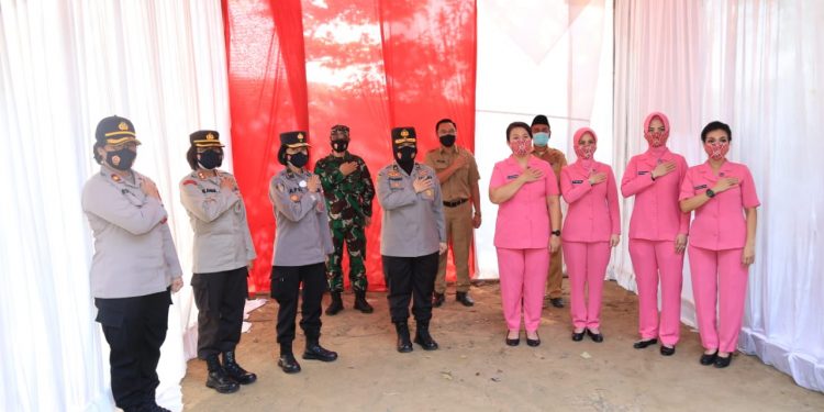 Sambut hari jadi Polwan Ke 73 jajaran Mabes Polri gelar bakti sosial