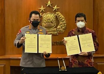 Kapolri dan Dirut BPJS Kesehatan Sepakat Tingkatkan Pelayanan Kesehatan Pengguna Jalan