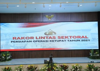 Kapolri – Panglima TNI – Kementerian Rapat Bahas Operasi Ketupat 2021