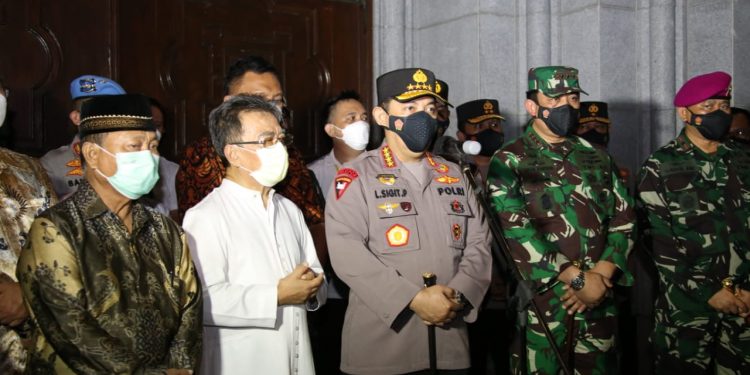 Kunker ke Sulut, Kapolri Pastikan Keamanan Gereja Di Malam Jumat Agung