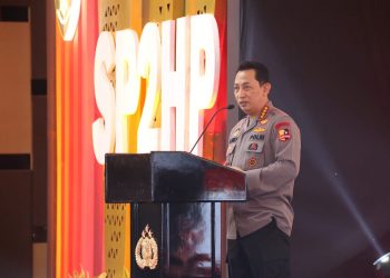 Lauching SP2HP Online, Kapolri: Semoga Tidak Ada Lagi Sumbatan Komunikasi