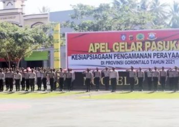 Polda Gorontalo Kerahkan 600 Personel Jelang Perayaan Paskah