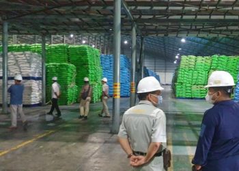 Polda Jatim temukan 37.000 ton gula di gudang PT. KTM Lamongan