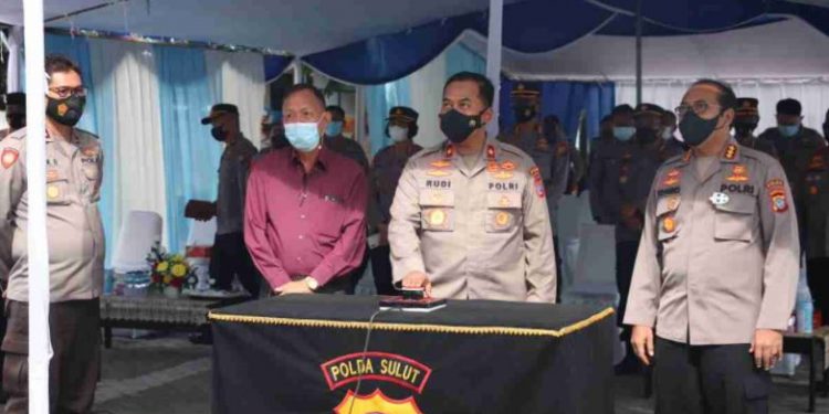Wakapolda Resmikan Gedung Baru Direktorat Tahti Polda Sulut