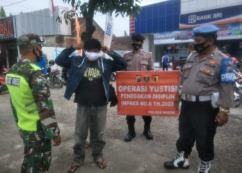 Operasi Yustisi hunting Gabungan Penegakan Disiplin Prokes Dalam Perpanjangan PPKM