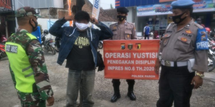 Operasi Yustisi hunting Gabungan Penegakan Disiplin Prokes Dalam Perpanjangan PPKM