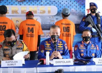 Polri Tangkap 2 Kapal Berbendera Malaysia Diduga Lakukan Illegal Fishing