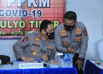 Respon Perintah RI.1, Wakapolri Lakukan Kunjungan Kerja Ke Riau