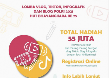 Sambut HUT Bhayangkara Ke-75, Kabid Humas Ajak Anak Muda Bengkulu Ikuti Lomba VLOG, TIKTOK, INFOGRAFIS dan BLOG