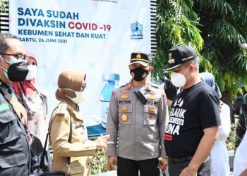 Animo Tinggi, Vaksinasi Massal di Kebumen Diprediksi Lampaui Target