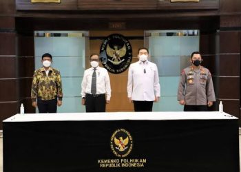 Kapolri, Jaksa Agung, Menkominfo Tandatangani SKB Pedoman Implementasi UU ITE