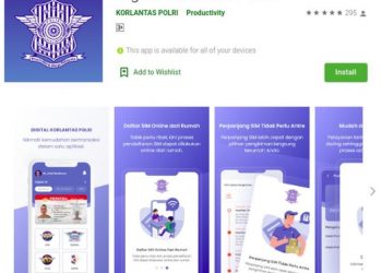 Korlantas Polri Targetkan 452 Satpas Layani Perpanjang SIM Lewat Aplikasi Sinar