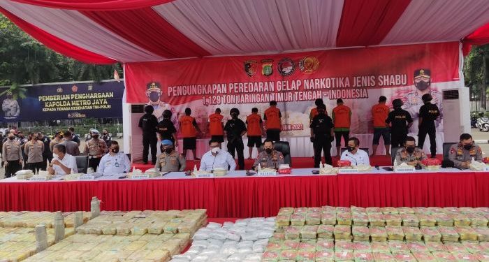 Polri Ungkap 19 Ribu Kasus Narkotika dan Tangkap 24 Ribu Tersangka