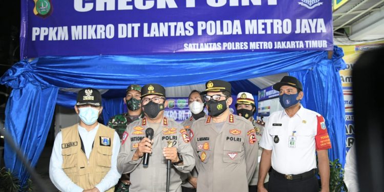 Zona Merah COVID-19, Kakorlantas Minta Check Point PPKM Mikro Dimaksimalkan