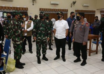 Panglima TNI dan Kapolri Keliling Jabar, DIY, Jatim dan Jateng Tinjau Vaksinasi Massal dan Pos Penyekatan