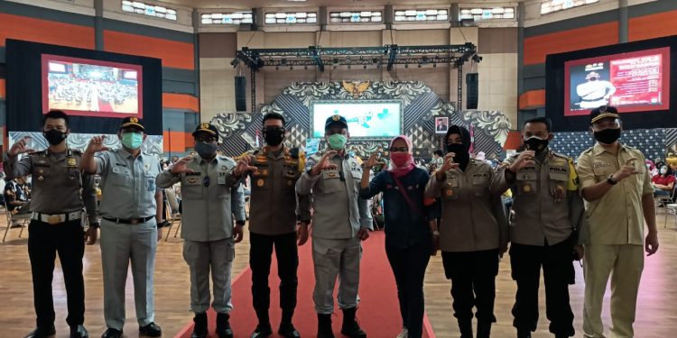 Bersinergi dengan Polri, Jasa Raharja Gelarkan Vaksinasi JRKu Lagi di Surabaya