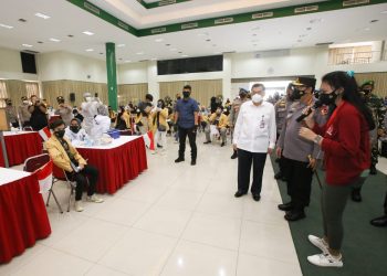 Gandeng Mahasiswa, Kapolri Gencarkan Vaksinasi Percepat Herd Immunity