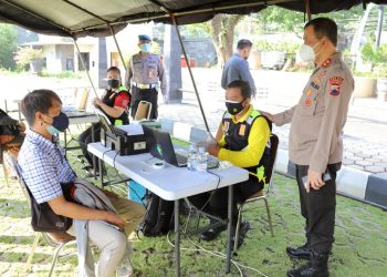 Kapolda Jateng Berharap Vaksinasi Massal Mampu Membendung Laju Covid-19