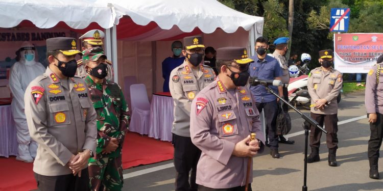 Mobilitas di Tol Pasteur Menurun, Kapolri Terima Kasih ke Warga Karena Patuhi PPKM Darurat