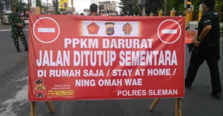 Polisi dan Pemda Yogyakarta Tambah Pos Penyekatan PPKM Darurat, Ini 21 Titiknya