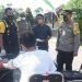 Jalankan Akses Vaksinasi ala Door to Door, Polres dan Kodim 0812 Lamongan Ikut Bagikan Sembako