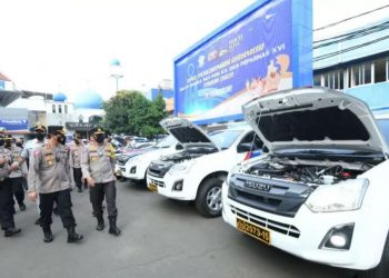 Korlantas Polri Salurkan 51 Unit Kendaraan Untuk Dukung PON XX 2021 Papua