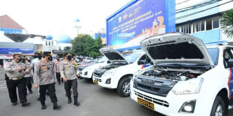Korlantas Polri Salurkan 51 Unit Kendaraan Untuk Dukung PON XX 2021 Papua