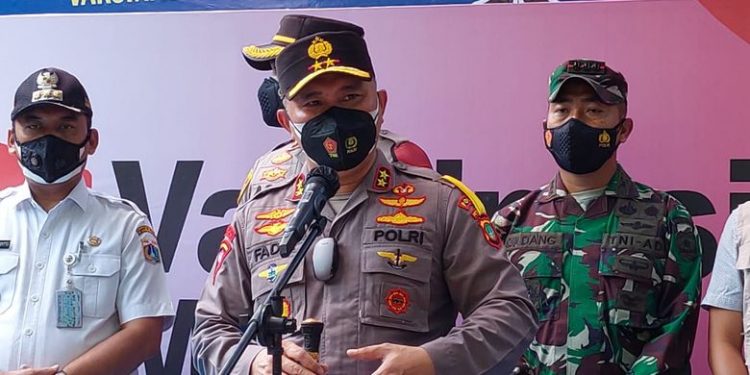 Polri Targetkan 100 Persen dalam Gelar Vaksinasi Merdeka kepada Warga Jakarta dalam 17 Hari