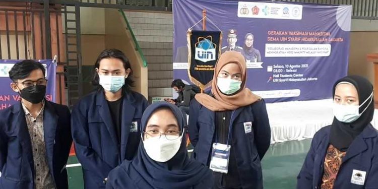 Dorong Percepatan Ketahanan Komunal, UIN Syarif Hidayatullah Gelar Vaksinasi Mahasiswa