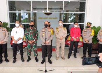 Hari Pertama Penyekatan PPKM Level 4 Kota Jambi Dimaksimalkan