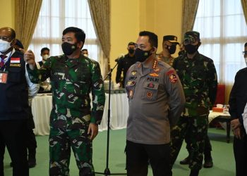 Kapolri Kunjungi Kalsel, Beri Arahan Penanganan Covid-19