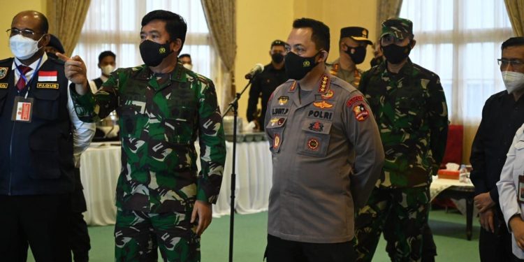 Kapolri Kunjungi Kalsel, Beri Arahan Penanganan Covid-19