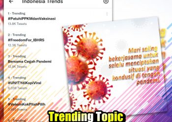 #PatuhiPPKMdanVaksinasi Untuk Indonesia Bebas dari Pandemi