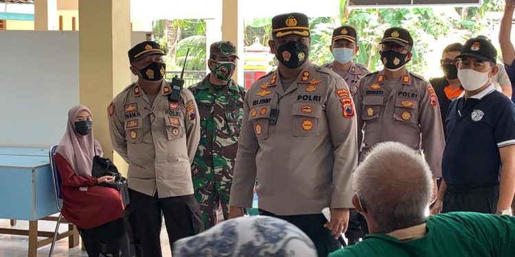Telusuri Vaksinasi, Kapolres Purbalingga Berharap Semakin Banyak Masyarakat Tervaksin