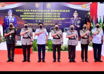 Penutupan Sespimti Polri Dikreg ke-30, Kapolri: Jadilah Pemimpin yang Layani Warga dan Anggota