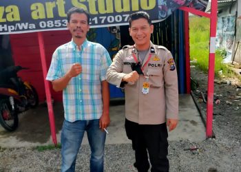 Peserta Festival Mural Polres Rohul, Optimis Menang di Tingkat Polda Riau