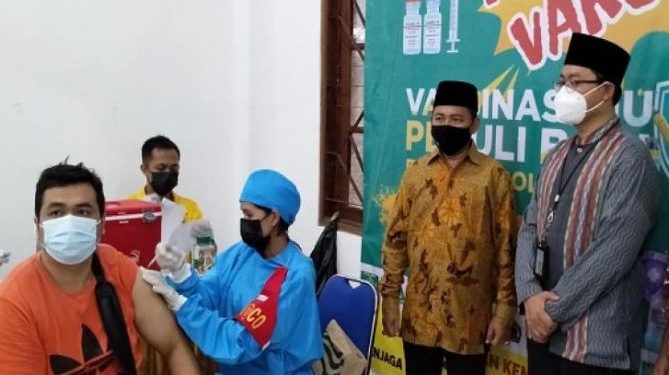 NU Dengan Polda Bali, Vaksinasi 1.000 Warga Denpasar