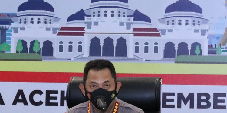 Kapolri Perlu Sinergi Akselerasi Vaksinasi di Aceh
