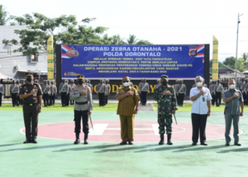 265 Personil Amankan Operasi Zebra 2021 di Gorontalo