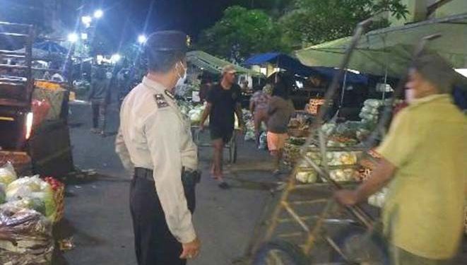 Polisi Lakukan Patroli Dialogis ke Pasar: Jaga Kamtibmas, Cegah Penyebaran Covid
