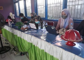 160 Warga Ikut Vaksinasi di SMA Negeri 2 Unaaha