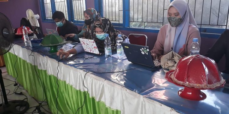 160 Warga Ikut Vaksinasi di SMA Negeri 2 Unaaha