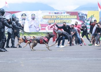 Polisi-TNI Gelar Simulasi Pengamanan Sirkuit Mandalika Jelang World Superbike 2021
