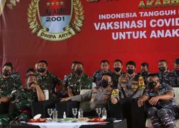 20 Tahun AKABRI 2001, Kapolda Jatim Gelar Vaksin Untuk Anak