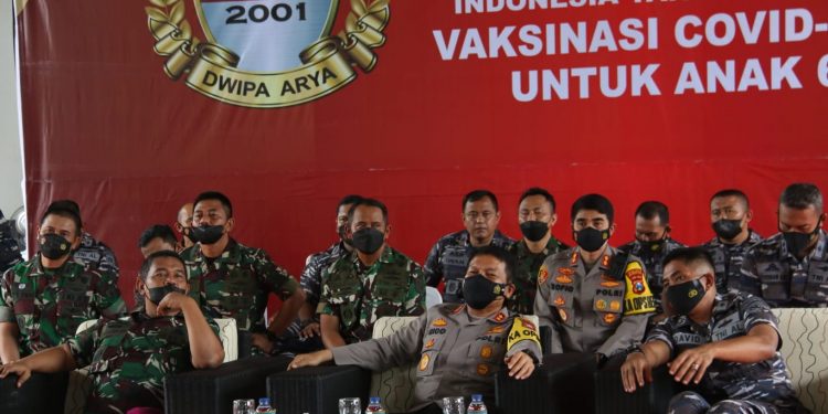 20 Tahun AKABRI 2001, Kapolda Jatim Gelar Vaksin Untuk Anak