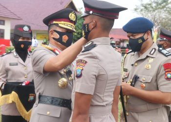 Kapolda Kepri Pimpin Upacara Penutupan Pendidikan Pembentukan Bintara Polri Tahun Anggaran 2021