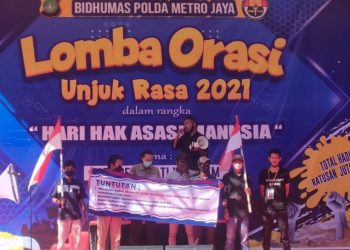 Gerai Lomba Orasi Unjuk Rasa, Polda Metro Jaya Harap Bisa Berikan Edukasi