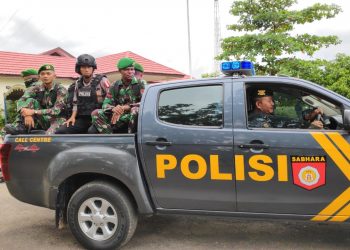 Ciptakan Suasana Kondusif, Satsamapta Lakukan Patroli Di Tempat Publik 2
